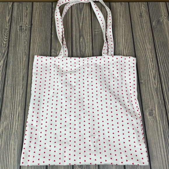 John Galt Heart Tote Bag 100% Cotton Canvas Valentine's Day Love Heart - Picture 3 of 11